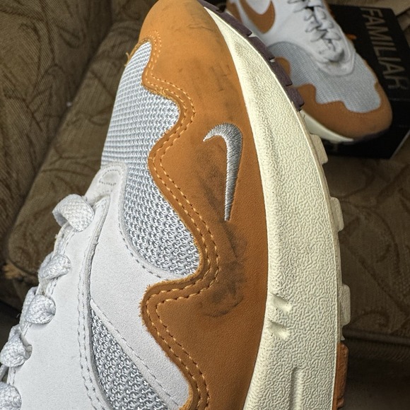 Size 7 - Nike Air Max 1 Patta Waves‎ Monarch Comes With Bracelet & Box! - Picture 8 of 12